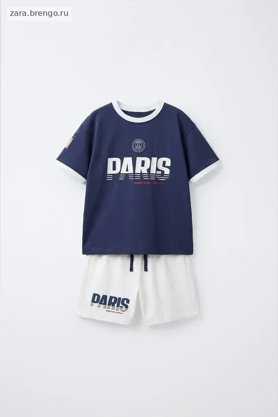 1,5-6 ЛЕТ/ПИЖАМА С ПРИНТОМ PSG ®