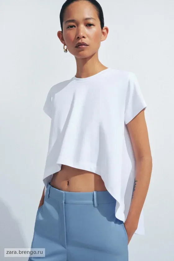 БРЮКИ прямого кроя — коллекция Zara «ZW»