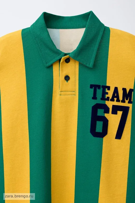 ПОЛО В ПОЛОСКУ TEAM SIX SEVEN