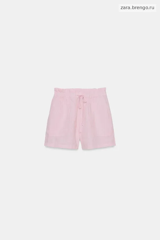 ЛЬНЯНЫЕ ШОРТЫ — коллекция Zara «ZW»