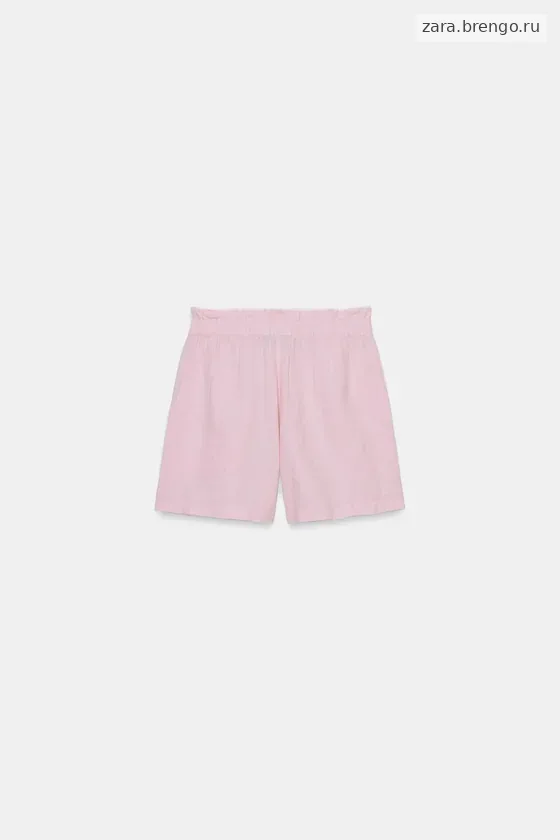 ЛЬНЯНЫЕ ШОРТЫ — коллекция Zara «ZW»