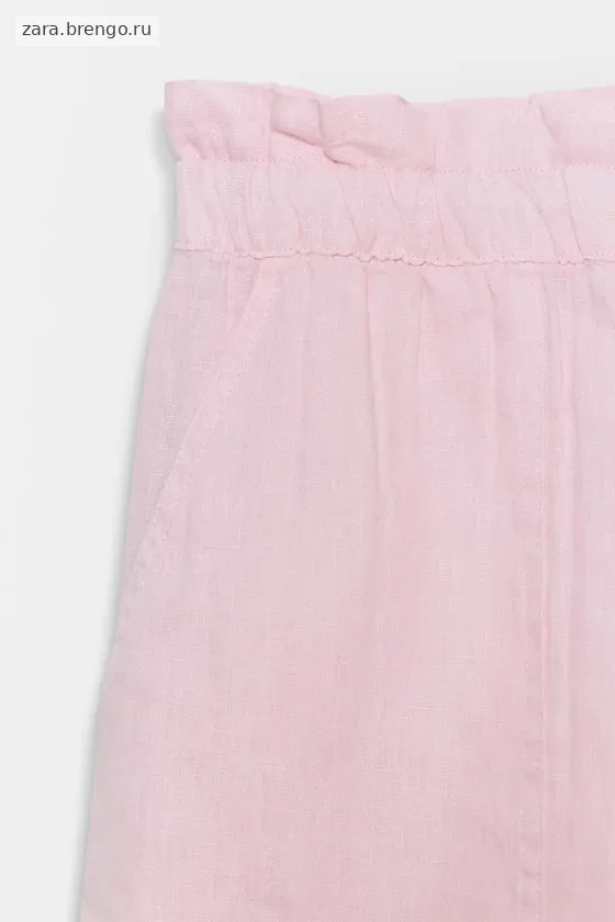 ЛЬНЯНЫЕ ШОРТЫ — коллекция Zara «ZW»