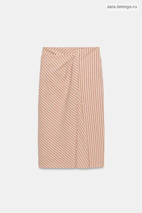ЮБКА В ПОЛОСКУ СО СБОРКАМИ — коллекция Zara «ZW»
