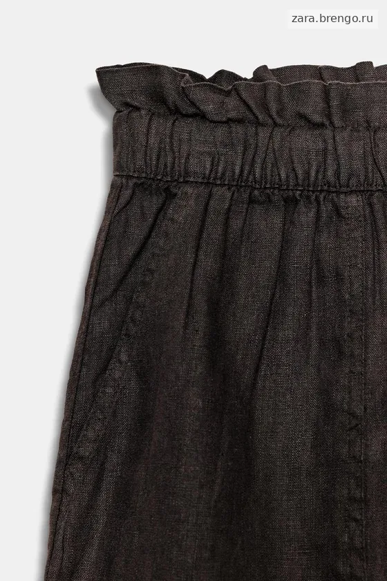 ЛЬНЯНЫЕ ШОРТЫ — коллекция Zara «ZW»