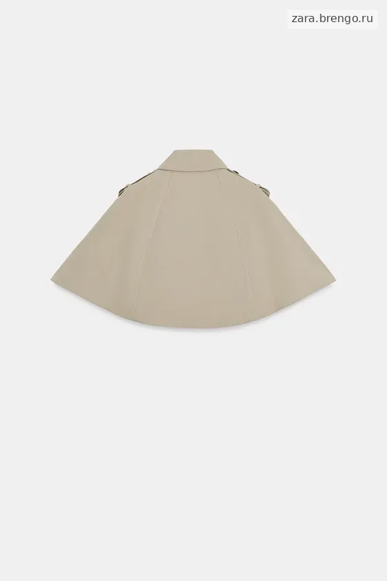 УКОРОЧЕННЫЙ ТРЕНЧ коллекция Zara «ZW» лимитированная серия