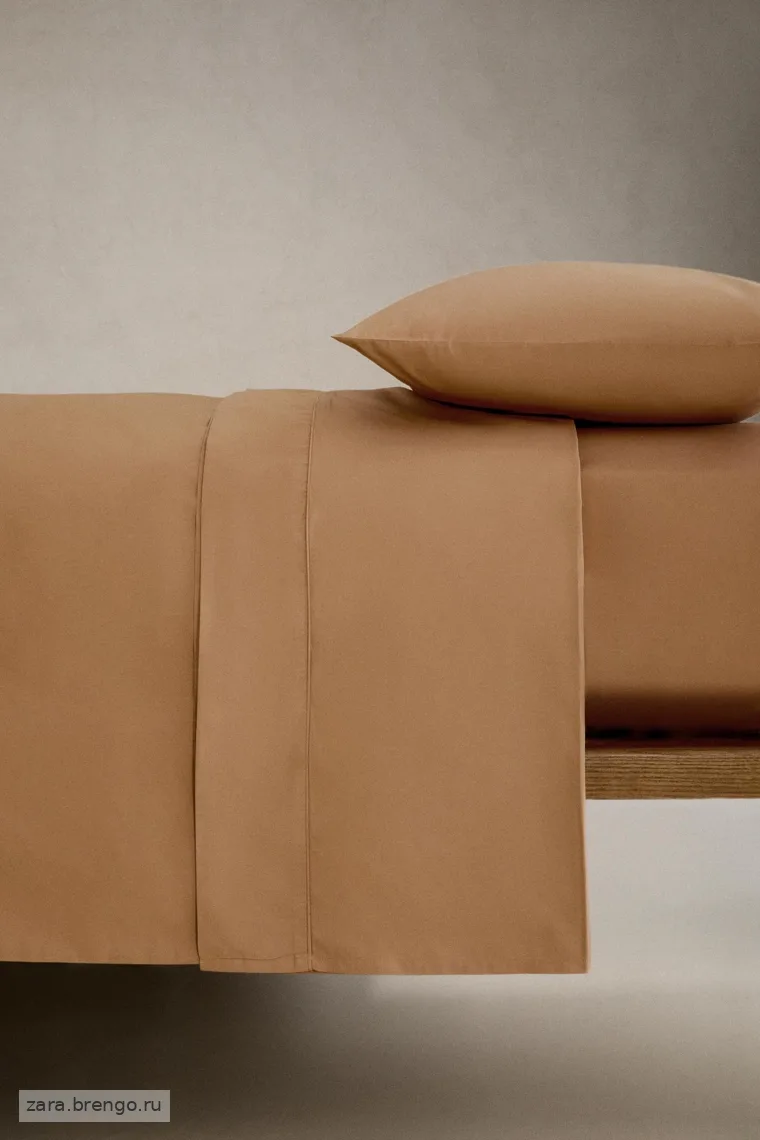 Приталенная простыня с резинкой percale | высота 40 см (300 нитей)