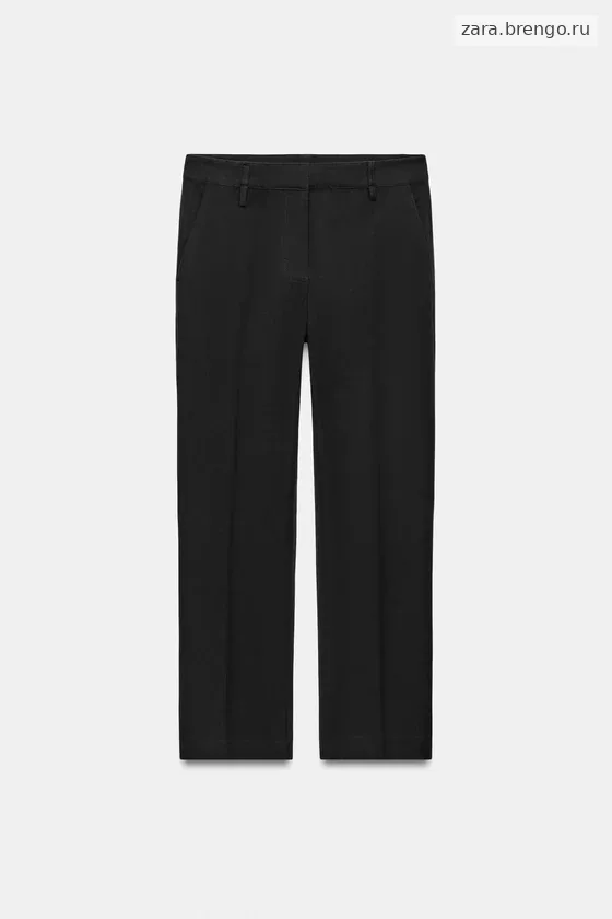БРЮКИ ЧИНОС ПРЯМОГО КРОЯ — коллекция Zara «ZW»