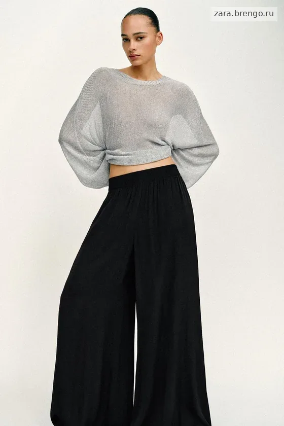 ШИРОКИЕ СТРУЯЩИЕСЯ БРЮКИ