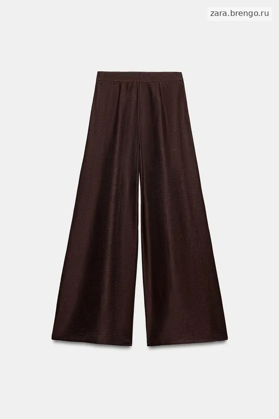 ШИРОКИЕ БРЮКИ ИЗ ЛЬНА