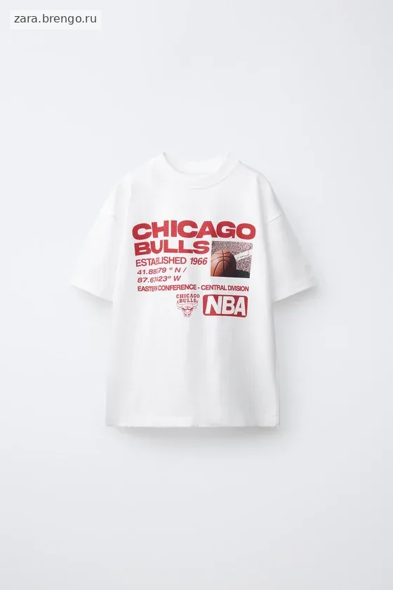 ФУТБОЛКА С ПРИНТОМ NBA - CHICAGO BULLS