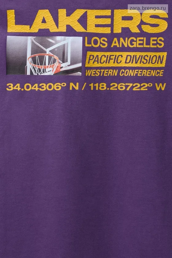 ФУТБОЛКА С ПРИНТОМ NBA - LOS ÁNGELES LAKERS