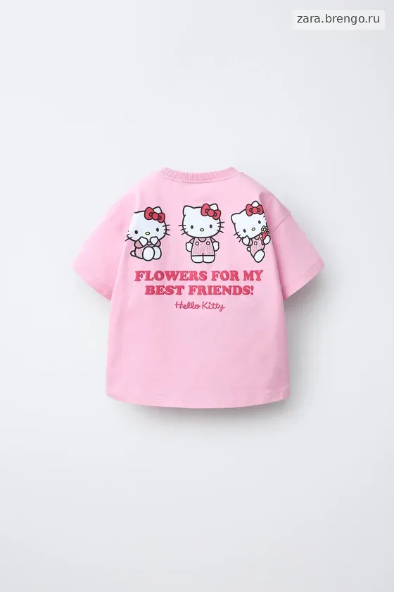 ФУТБОЛКА С ПРИНТОМ HELLO KITTY ©