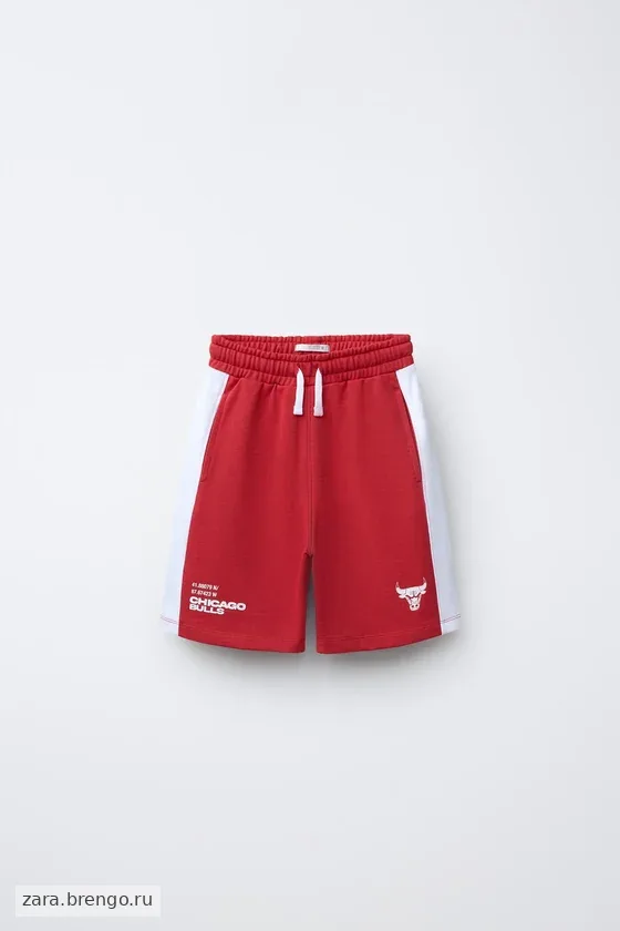 ШОРТЫ ИЗ МЯГКОЙ ТКАНИ NBA — CHICAGO BULLS