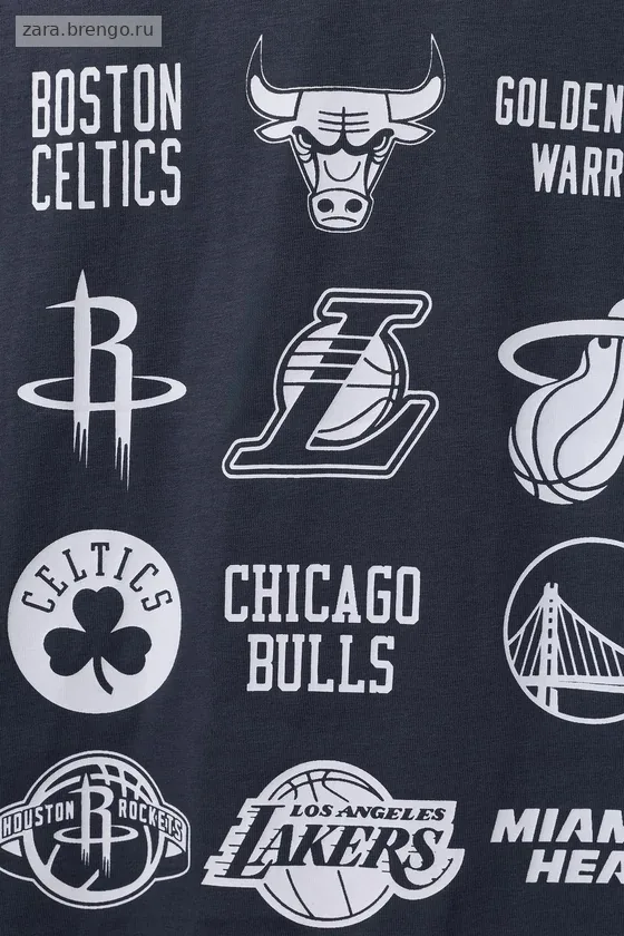 ФУТБОЛКА С ПРИНТОМ NBA - MULTI TEAMS