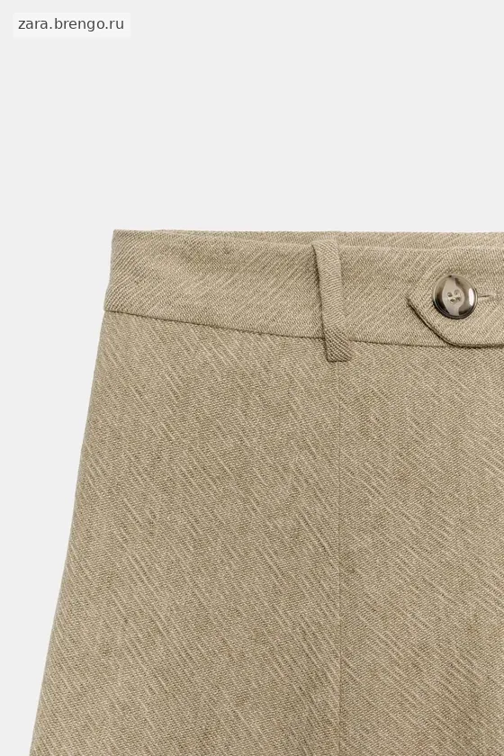 ШИРОКИЕ БРЮКИ ИЗ ЛЬНА — коллекция Zara «ZW»