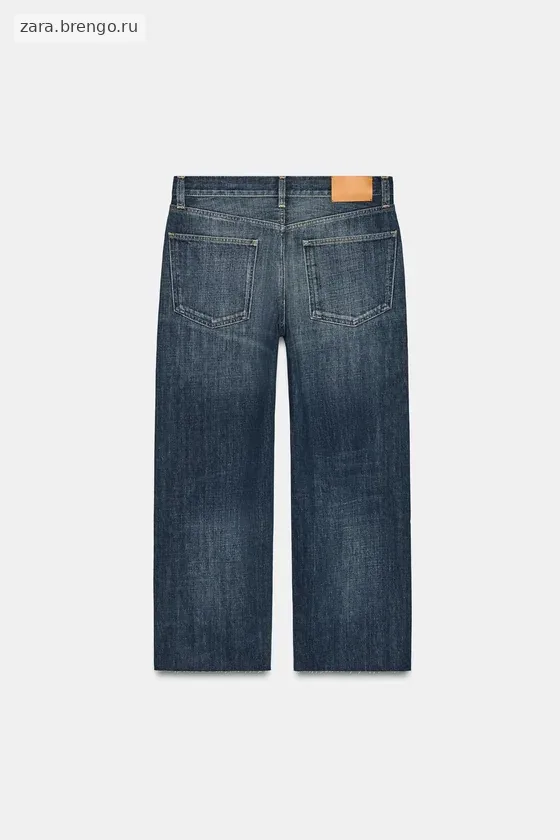 ДЖИНСЫ коллекция Zara «ZW» LOOSE С НИЗКОЙ ПОСАДКОЙ