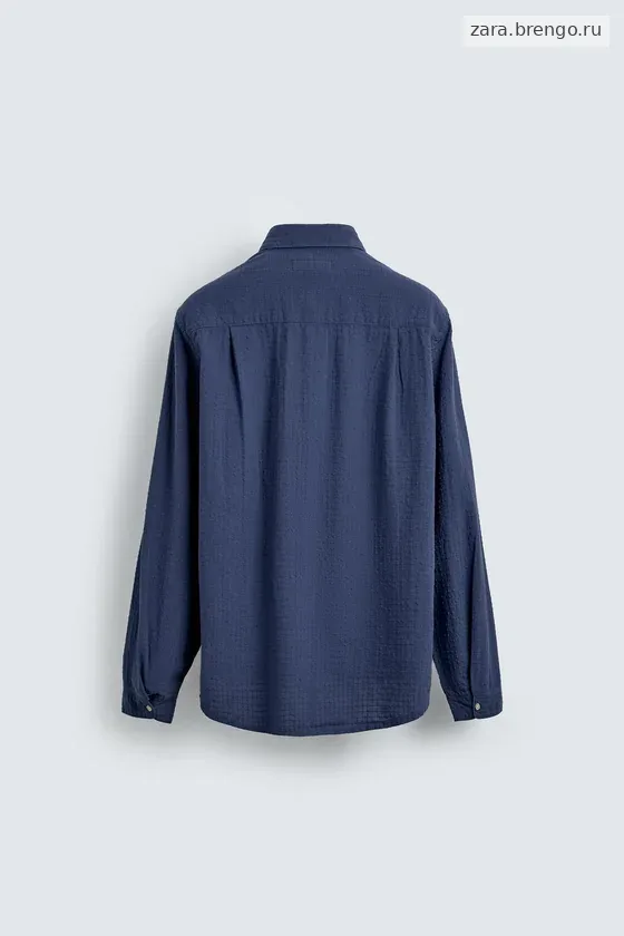 РУБАШКА JACQUARD В КЛЕТКУ