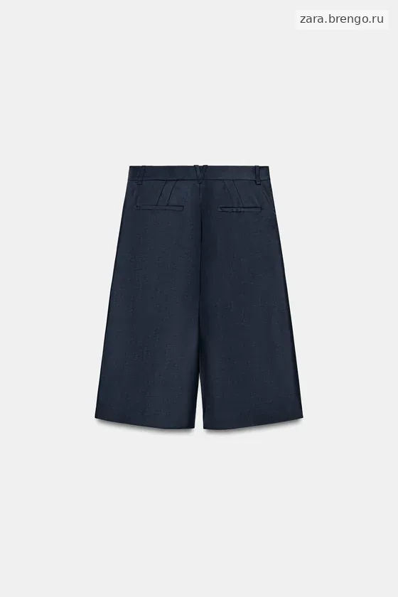 ДЛИННЫЕ ШОРТЫ ИЗ СМЕСОВОЙ ШЕРСТИ — коллекция Zara «ZW»