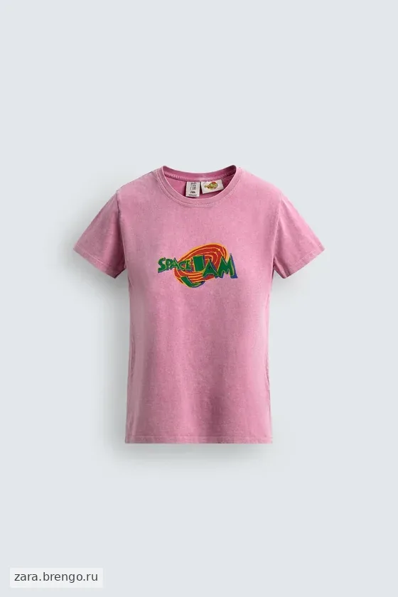 ФУТБОЛКА С ИЛЛЮСТРАЦИЕЙ SPACE JAM™ & © X DYLAN´S T-SHIRT CLUB X ZARA
