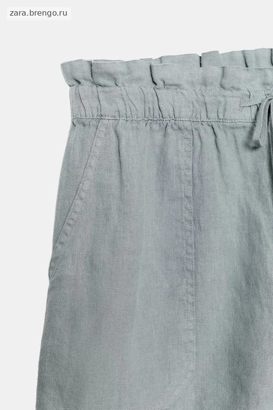 ЛЬНЯНЫЕ ШОРТЫ — коллекция Zara «ZW»