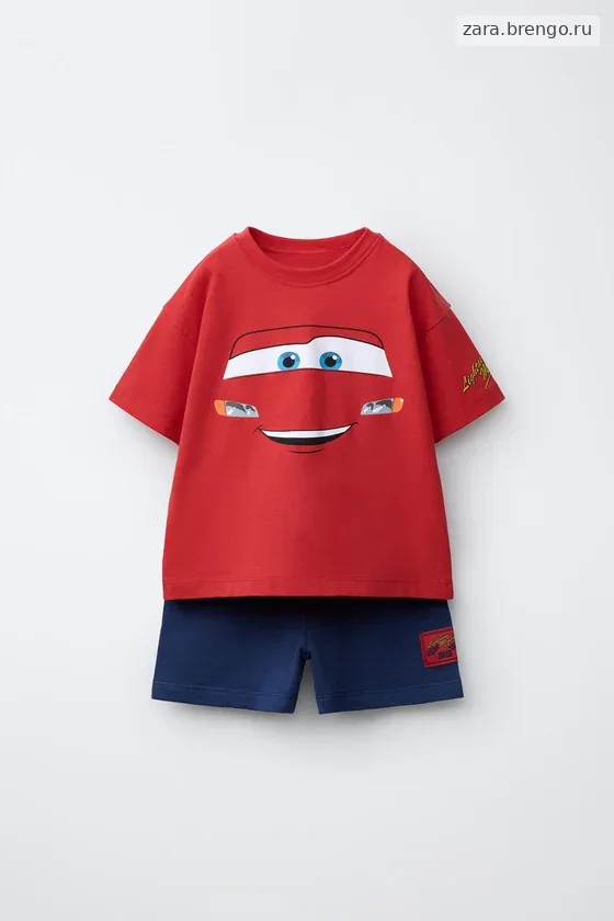 КОМПЛЕКТ ИЗ ФУТБОЛКИ И ШОРТОВ CARS RAYO MCQUEEN © DISNEY/PIXAR