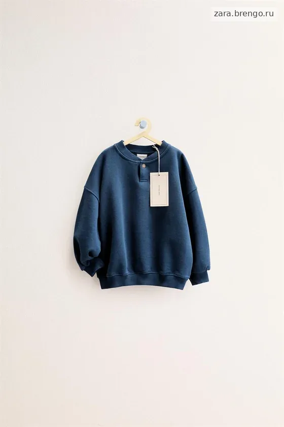 Zara «Timeless» - ОДНОТОННАЯ ТОЛСТОВКА