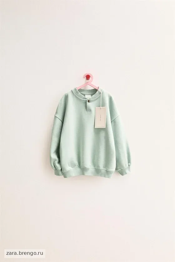 Zara «Timeless» - ОДНОТОННАЯ ТОЛСТОВКА