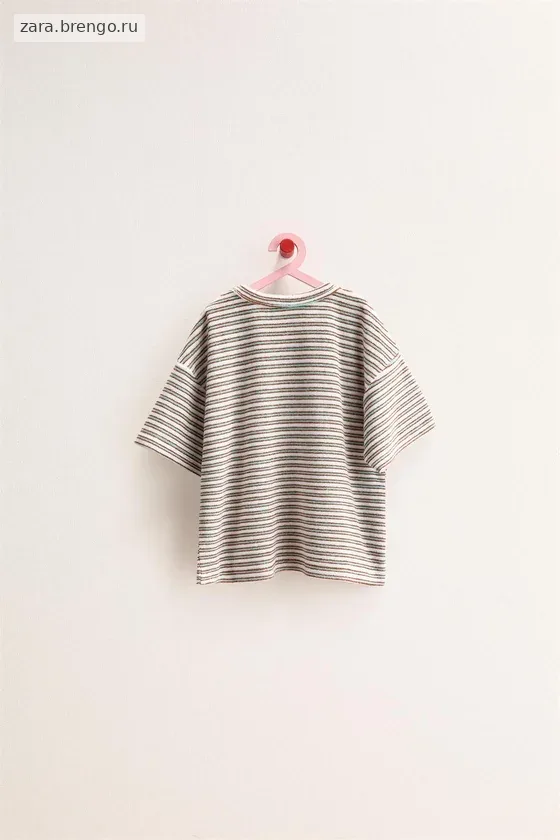 Zara «Timeless» - ФУТБОЛКА МАХРОВАЯ В ПОЛОСКУ