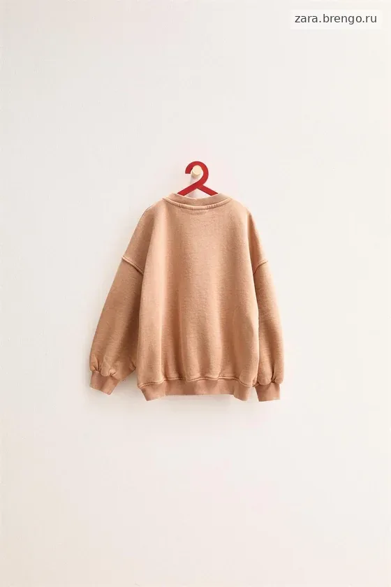 Zara «Timeless» - ОДНОТОННАЯ ТОЛСТОВКА