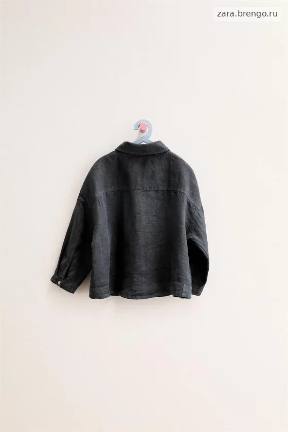 Zara «Timeless» — КУРТКА-РУБАШКА ИЗ 100% ЛЬНА