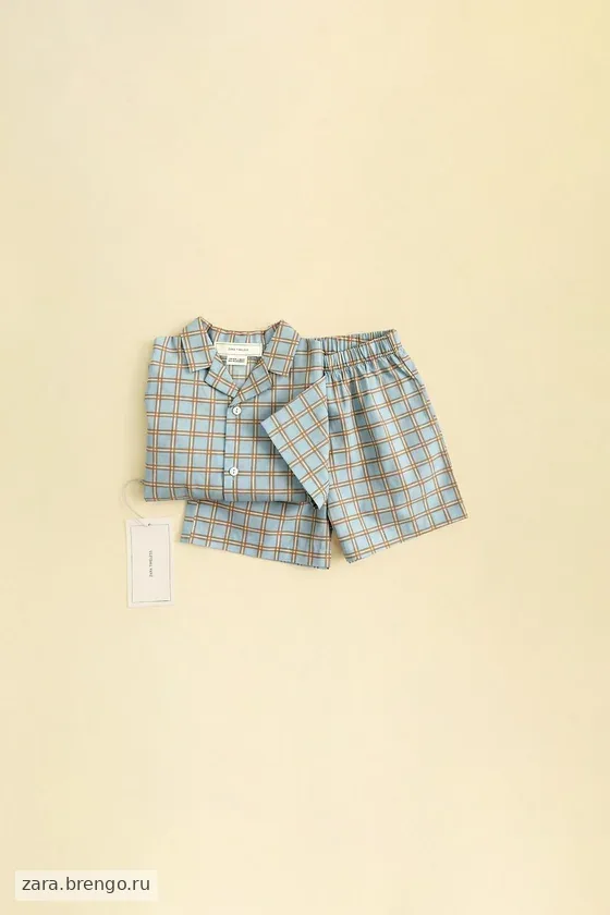 Zara «Timeless» - ПИЖАМА В КЛЕТКУ