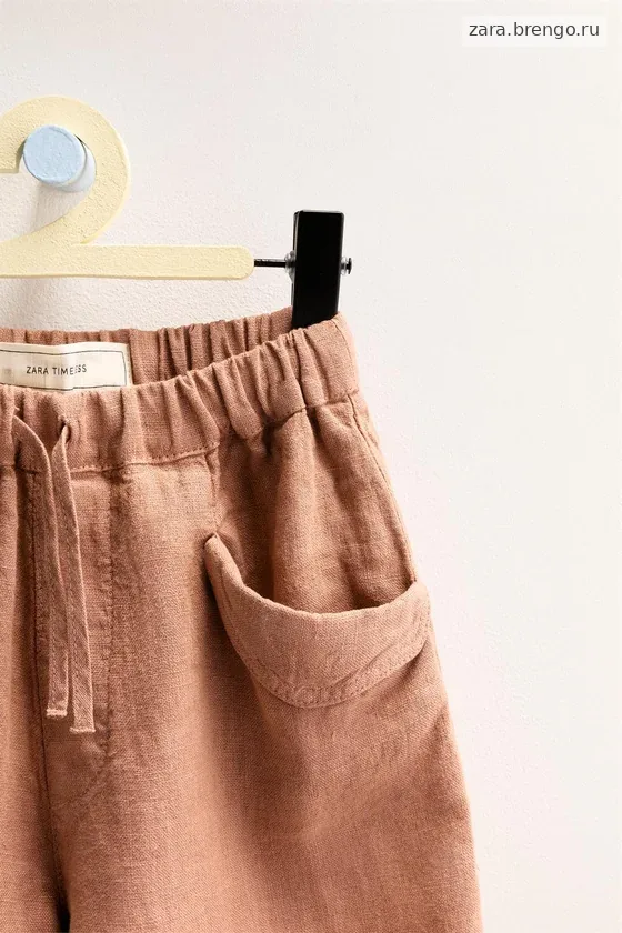 Zara «Timeless» - ЛЬНЯНЫЕ ШОРТЫ
