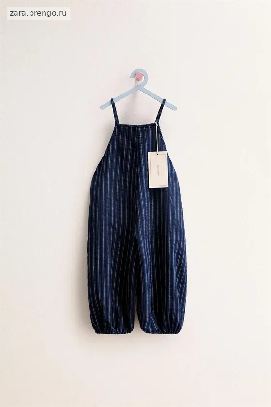 Zara «Timeless» - ДЛИННЫЙ КОМБИНЕЗОН В ПОЛОСКУ