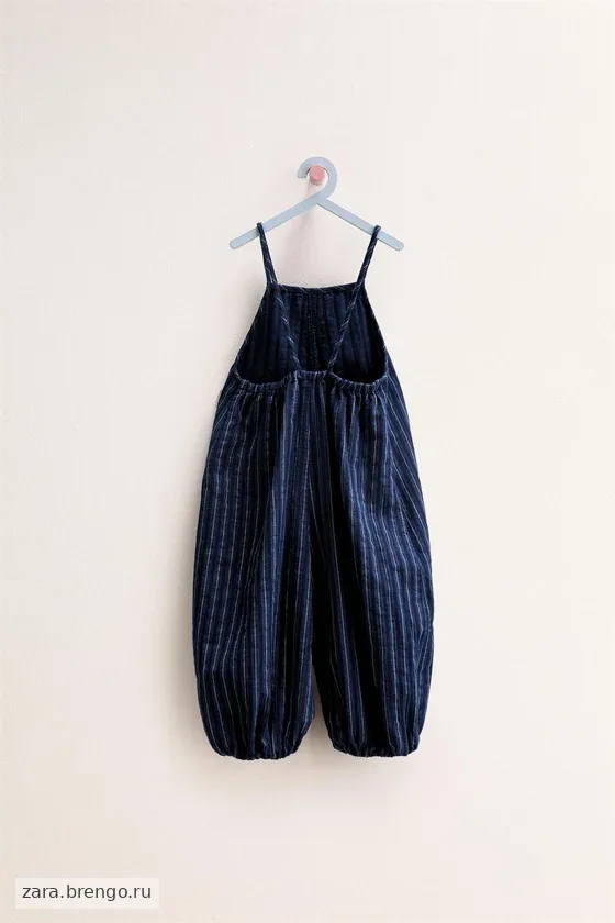 Zara «Timeless» - ДЛИННЫЙ КОМБИНЕЗОН В ПОЛОСКУ