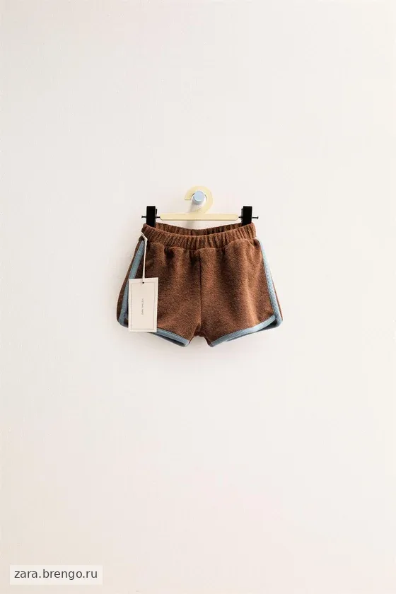 Zara «Timeless» — ШОРТЫ ИЗ МАХРОВОЙ ТКАНИ