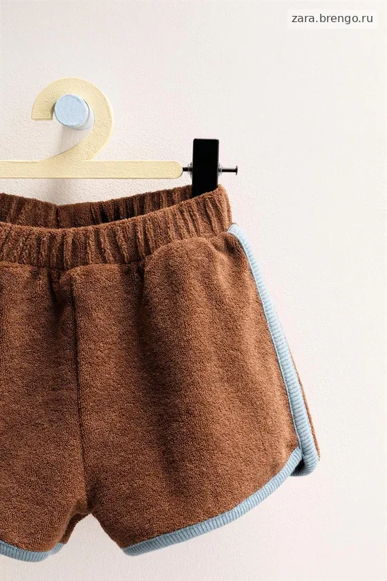 Zara «Timeless» — ШОРТЫ ИЗ МАХРОВОЙ ТКАНИ