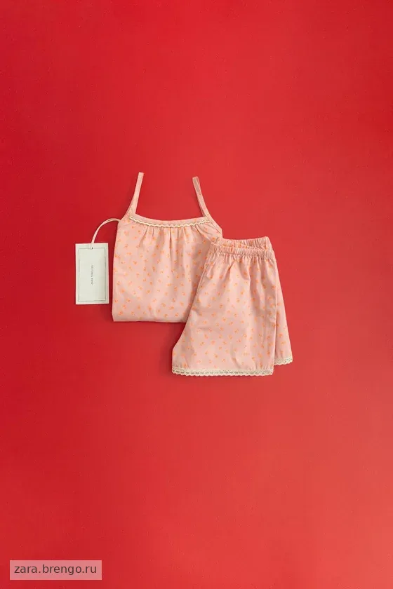 Zara «Timeless» - ПИЖАМА В ЦВЕТОК