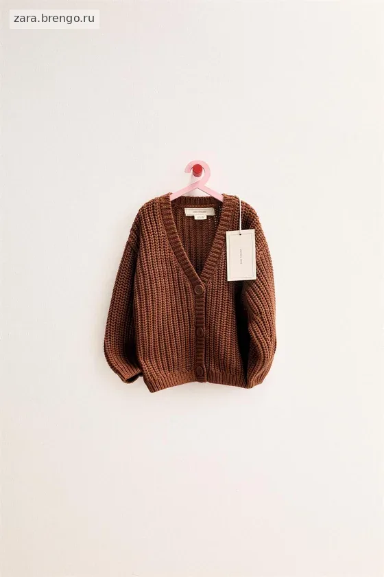 Zara «Timeless» — КАРДИГАН ИЗ ТРИКОТАЖА