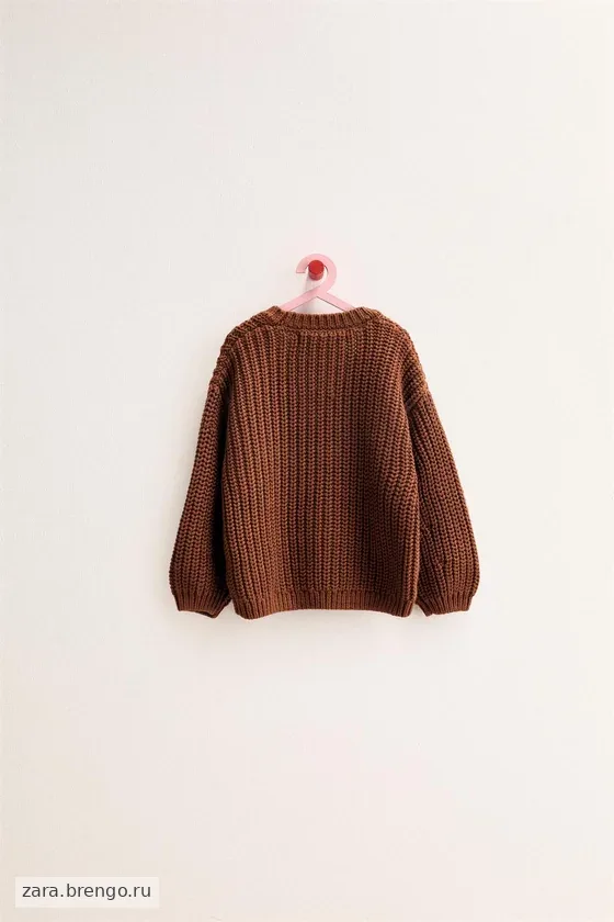 Zara «Timeless» — КАРДИГАН ИЗ ТРИКОТАЖА