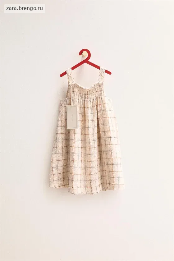 ПЛАТЬЕ В КЛЕТКУ — Zara «Timeless»