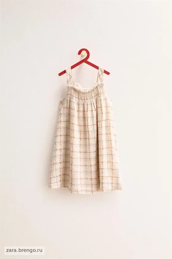 ПЛАТЬЕ В КЛЕТКУ — Zara «Timeless»