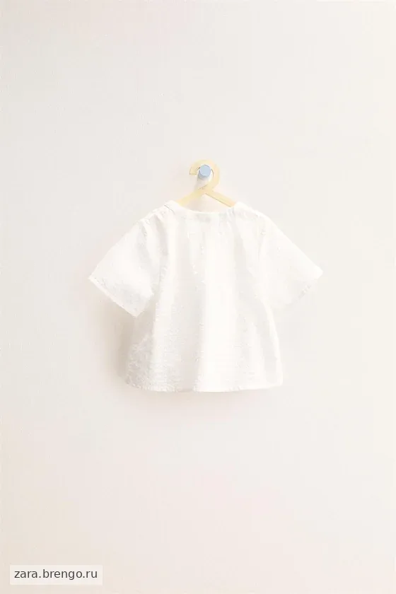 Zara «Timeless» - РУБАШКА ИЗ РЕЛЬЕФНОЙ ТКАНИ