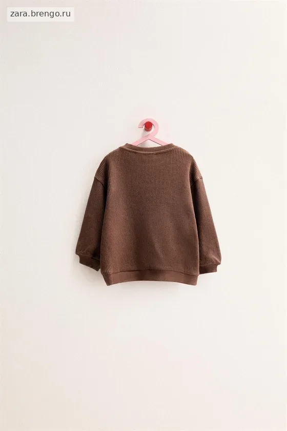 Zara «Timeless» - ТОЛСТОВКА ВАФЕЛЬНОГО ПЕРЕПЛЕТЕНИЯ