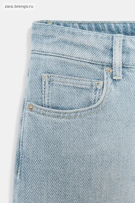 ДЖИНСЫ  С НИЗКОЙ ПОСАДКОЙ — коллекция Zara «ZW»
