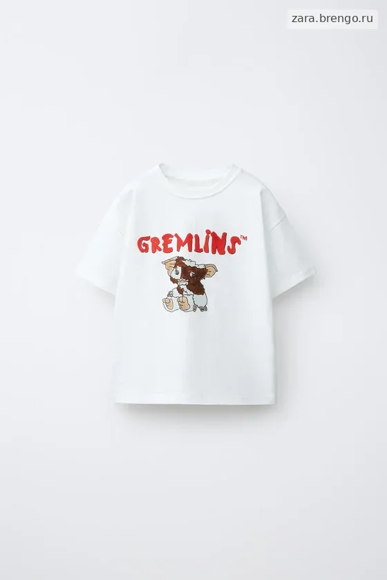 ФУТБОЛКА С ИЛЛЮСТРАЦИЕЙ GREMLINS™ & © X DYLAN´S T-SHIRT CLUB X ZARA