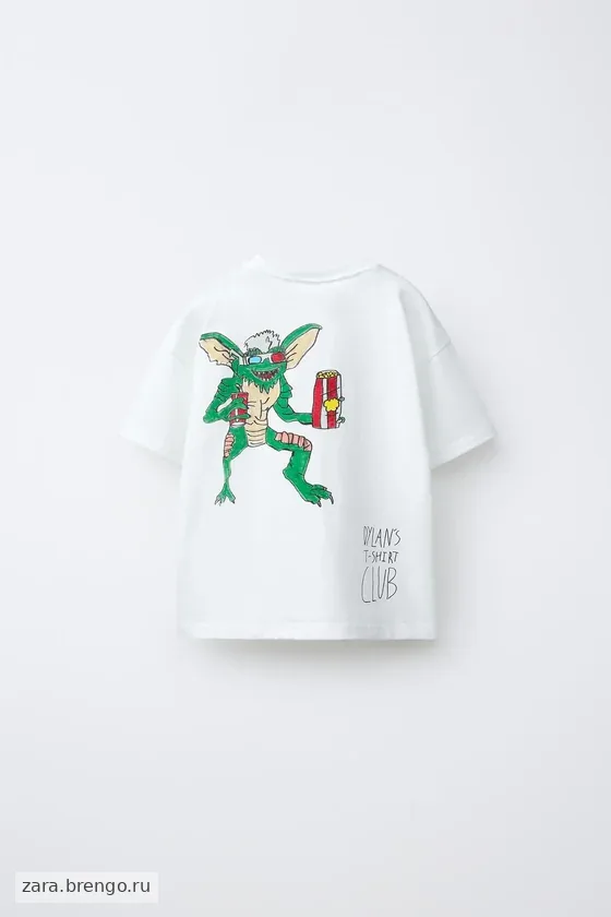 ФУТБОЛКА С ИЛЛЮСТРАЦИЕЙ GREMLINS™ & © X DYLAN´S T-SHIRT CLUB X ZARA