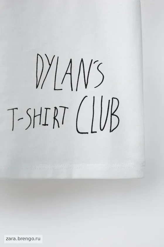 ФУТБОЛКА С ИЗОБРАЖЕНИЕМ JURASSIC PARK© X DYLAN´S T-SHIRT CLUB X ZARA