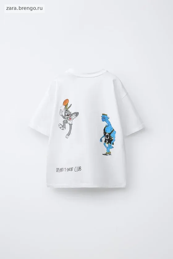 ФУТБОЛКА С ИЛЛЮСТРАЦИЕЙ SPACE JAM™ & © X DYLAN´S T-SHIRT CLUB X ZARA