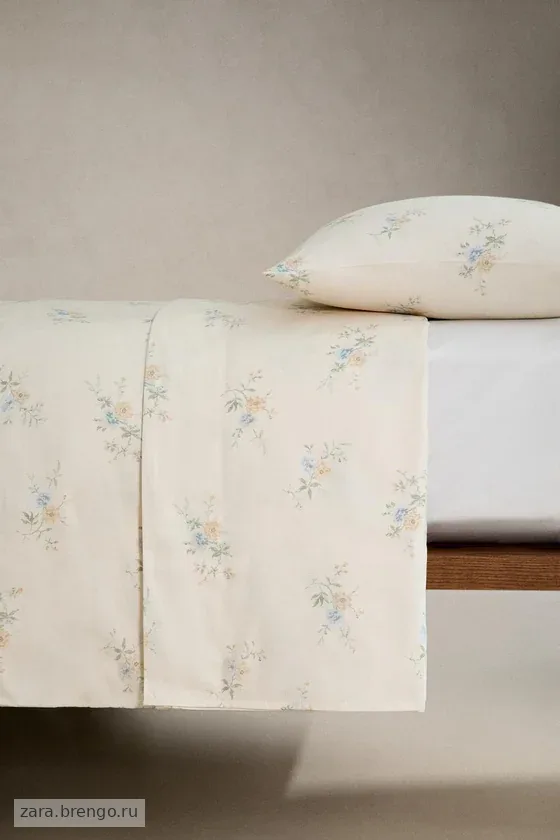 Простыня sateen floral bouquet