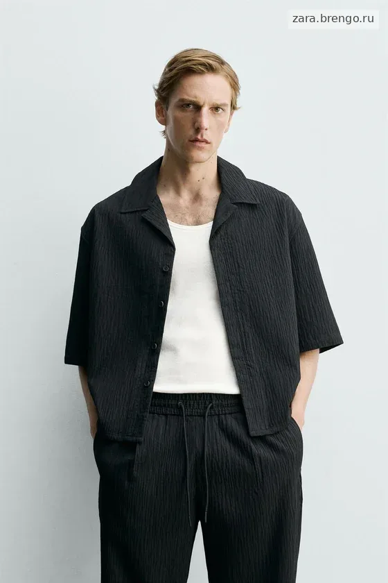РУБАШКА  JACQUARD В КЛЕТКУ